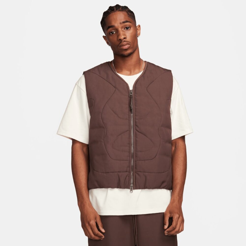 Nike Sportswear Tech Pack Therma-FIT ADV Insulated Vest Baroque Brown Men's Size